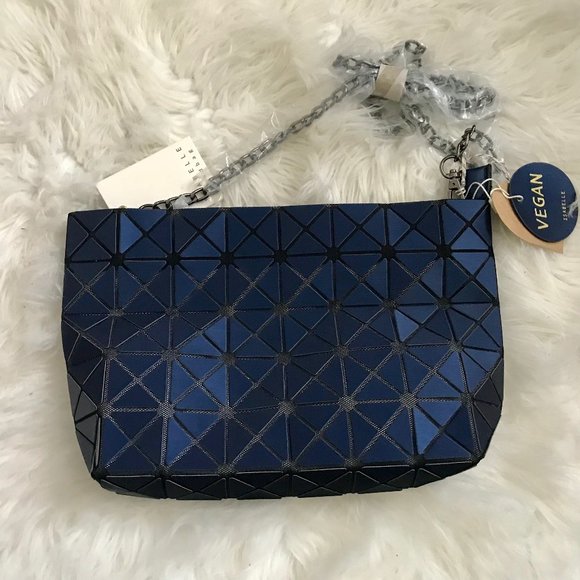 Blue Geometric Purse - Picture 1 of 1